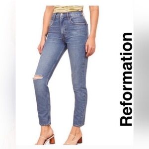 Reformation Jeans, Cropped Sz 29